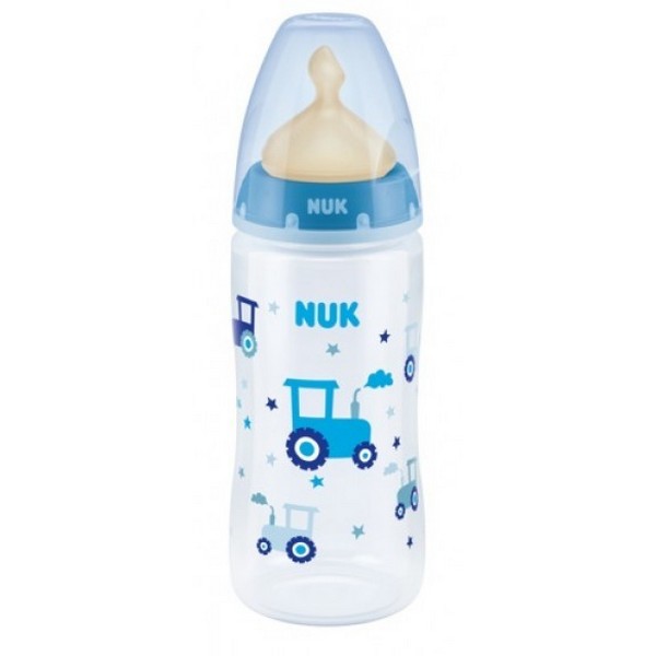Продукт NUK First Choice РР шише Temperature control 300мл каучук микс + box - 0 - BG Hlapeta